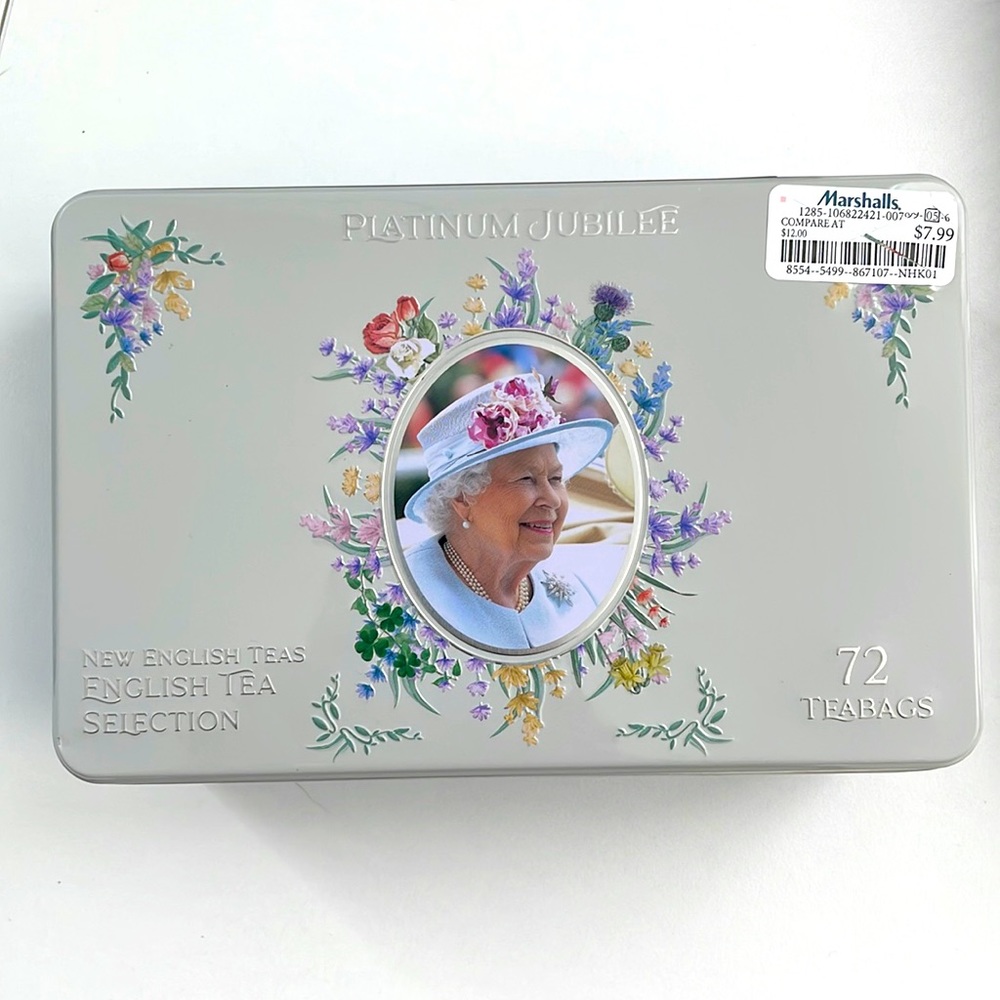 NWT Platinum Jubilee - tea selection
